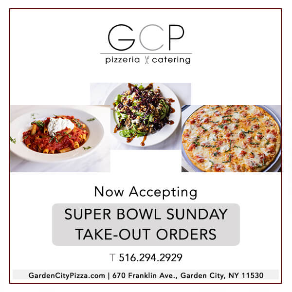 Super Bowl Sunday Take Out Orders From Garden City Pizza